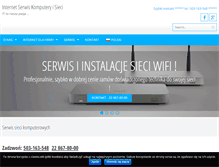 Tablet Screenshot of internet.pl
