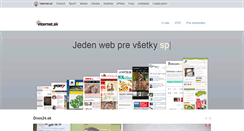 Desktop Screenshot of internet.sk